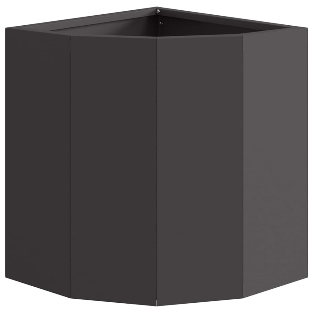 Produktbild för Hörnställning Svart 30 x 30 x 35 cm Stål