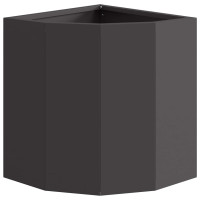 Produktbild för Hörnställning Svart 30 x 30 x 35 cm Stål