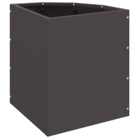 Produktbild för Hörnställning Svart 30 x 30 x 35 cm Stål