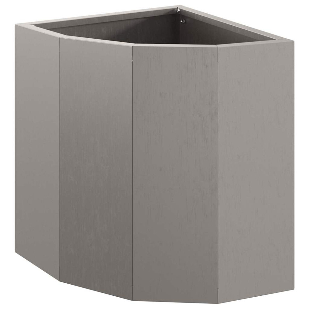 Produktbild för Hörnställning Rostig 30 x 30 x 35 cm cortenstål