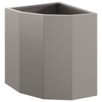 Produktbild för Hörnställning Rostig 30 x 30 x 35 cm cortenstål