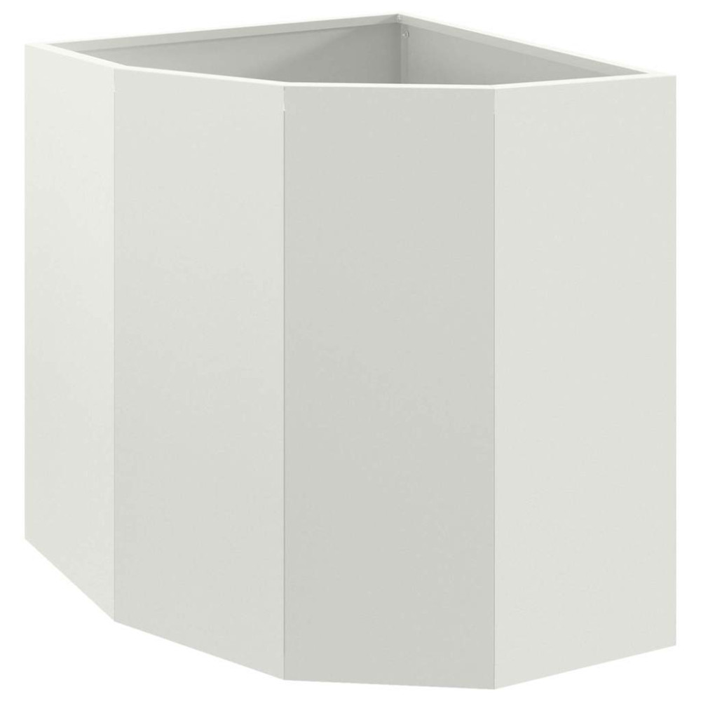 Produktbild för Hörnställning Vit 45 x 45 x 50 cm Stål