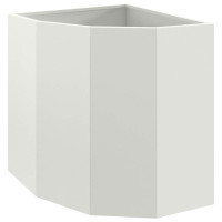 Produktbild för Hörnställning Vit 45 x 45 x 50 cm Stål