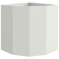 Produktbild för Hörnställning Vit 45 x 45 x 50 cm Stål