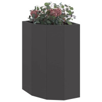 Produktbild för Hörnställning Svart 30 x 30 x 50 cm Stål