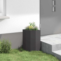 Produktbild för Hörnställning Svart 30 x 30 x 50 cm Stål