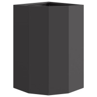Produktbild för Hörnställning Svart 30 x 30 x 50 cm Stål