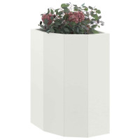 Produktbild för Hörnställning Vit 30 x 30 x 50 cm Stål
