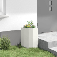 Produktbild för Hörnställning Vit 30 x 30 x 50 cm Stål
