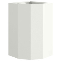 Produktbild för Hörnställning Vit 30 x 30 x 50 cm Stål