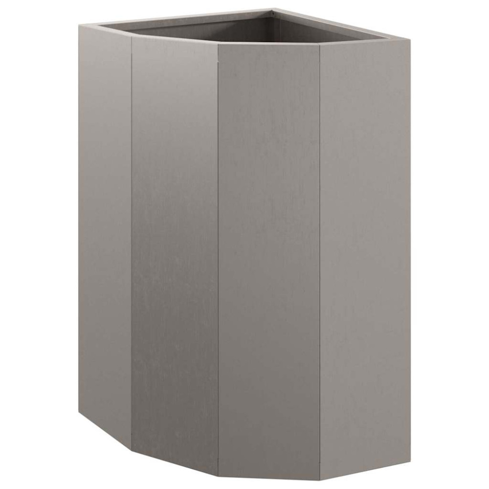 Produktbild för Hörnställning Rostig 30 x 30 x 50 cm cortenstål