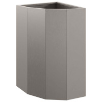Produktbild för Hörnställning Rostig 30 x 30 x 50 cm cortenstål