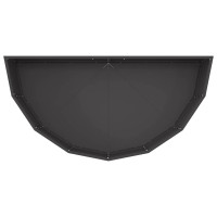 Produktbild för Planteringskärl Svart 120 x 60 x 35 cm Stål