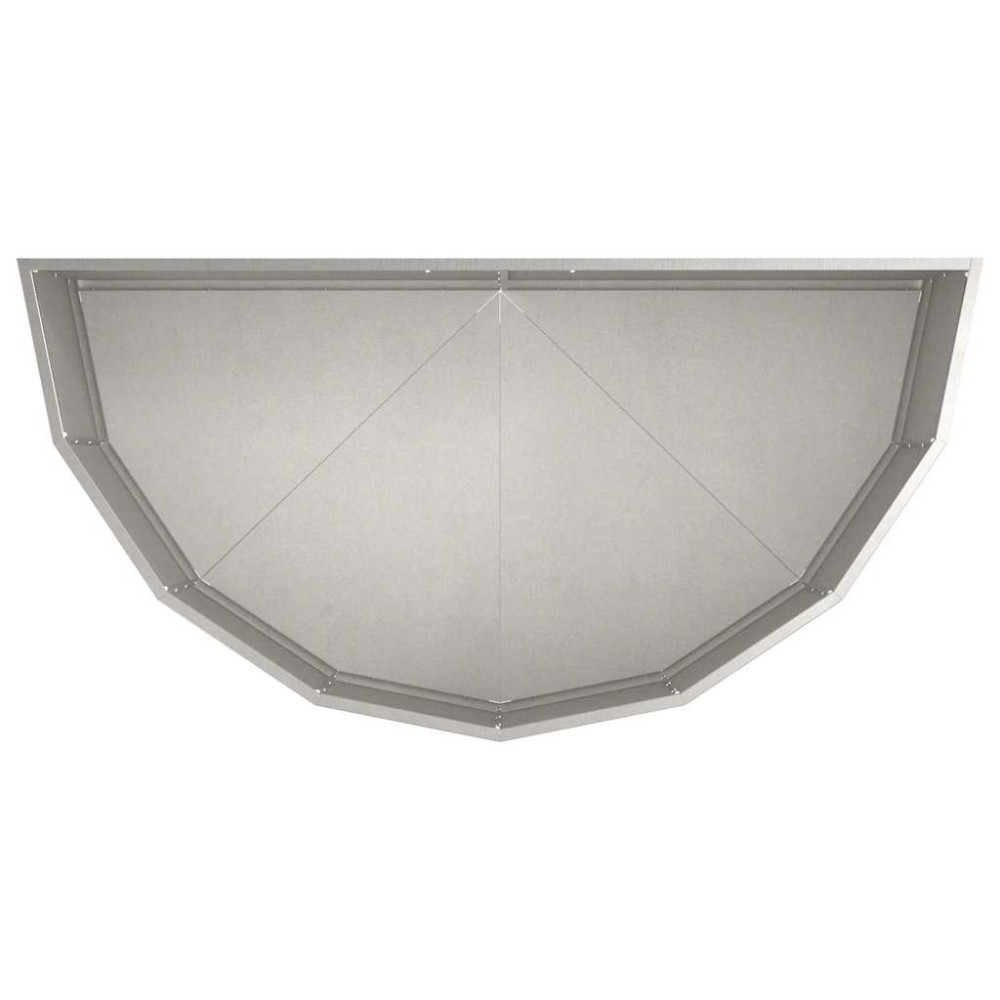 Produktbild för Planteringskärl Silver 120 x 60 x 35 cm Rostfritt stål