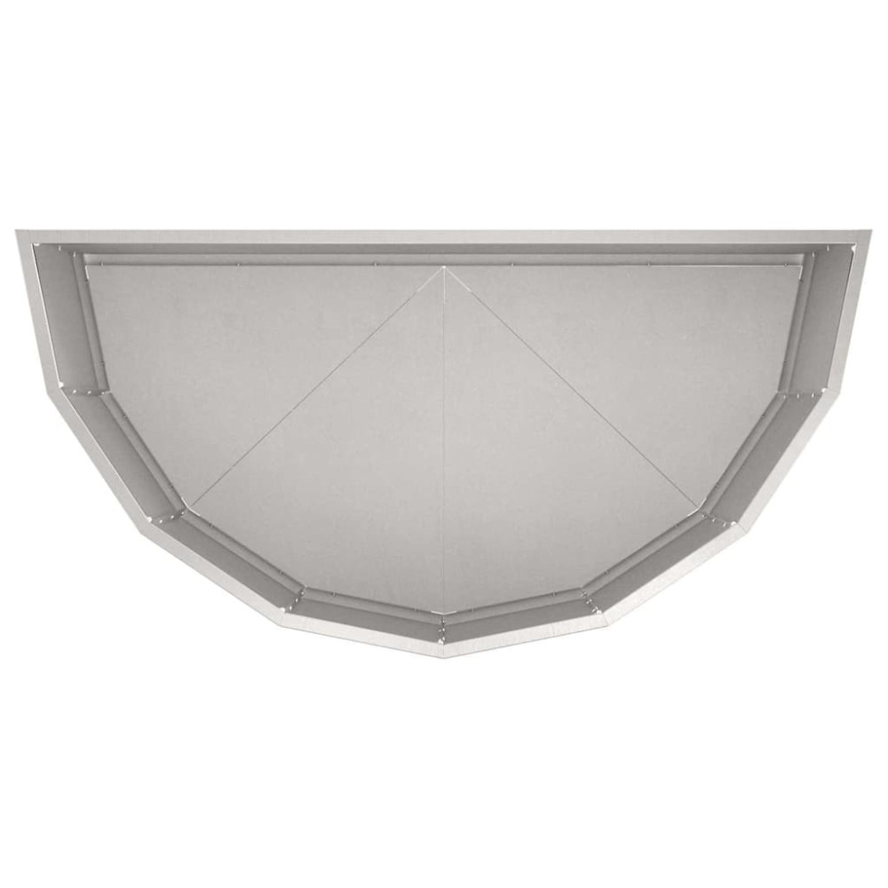 Produktbild för Planteringskärl Silver 90 x 45 x 35 cm Rostfritt stål