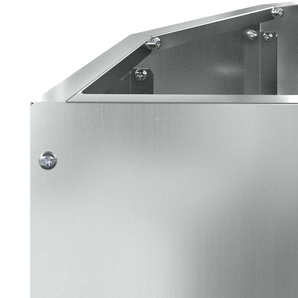 Produktbild för Planteringskärl Silver 90 x 45 x 35 cm Galvaniserat Stål