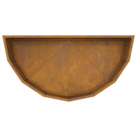 Produktbild för Planteringskärl Rostig 90 x 45 x 35 cm Väderbeständig stål