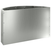 Produktbild för Planteringskärl Silver 60 x 30 x 35 cm Galvaniserat Stål