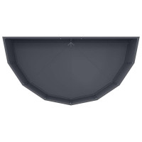 Produktbild för Planteringskärl Antracit 120 x 60 x 50 cm Stål