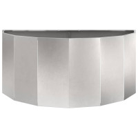 Produktbild för Planteringskärl Silver 120 x 60 x 50 cm Rostfritt stål