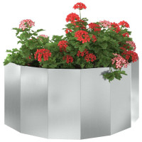 Produktbild för Planteringskärl Silver 120 x 60 x 50 cm Galvaniserat Stål