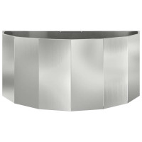 Produktbild för Planteringskärl Silver 120 x 60 x 50 cm Galvaniserat Stål