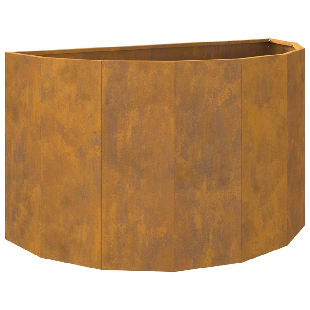 Produktbild för Planteringskärl Rostig 90 x 45 x 50 cm Väderbeständig stål