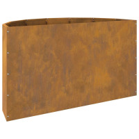 Produktbild för Planteringskärl Rostig 90 x 45 x 50 cm Väderbeständig stål