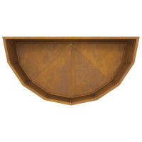 Produktbild för Planteringskärl Rostig 90 x 45 x 50 cm Väderbeständig stål