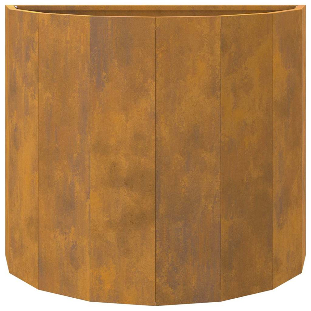 Produktbild för Planteringskärl Rostig 60 x 30 x 50 cm Väderbeständig stål