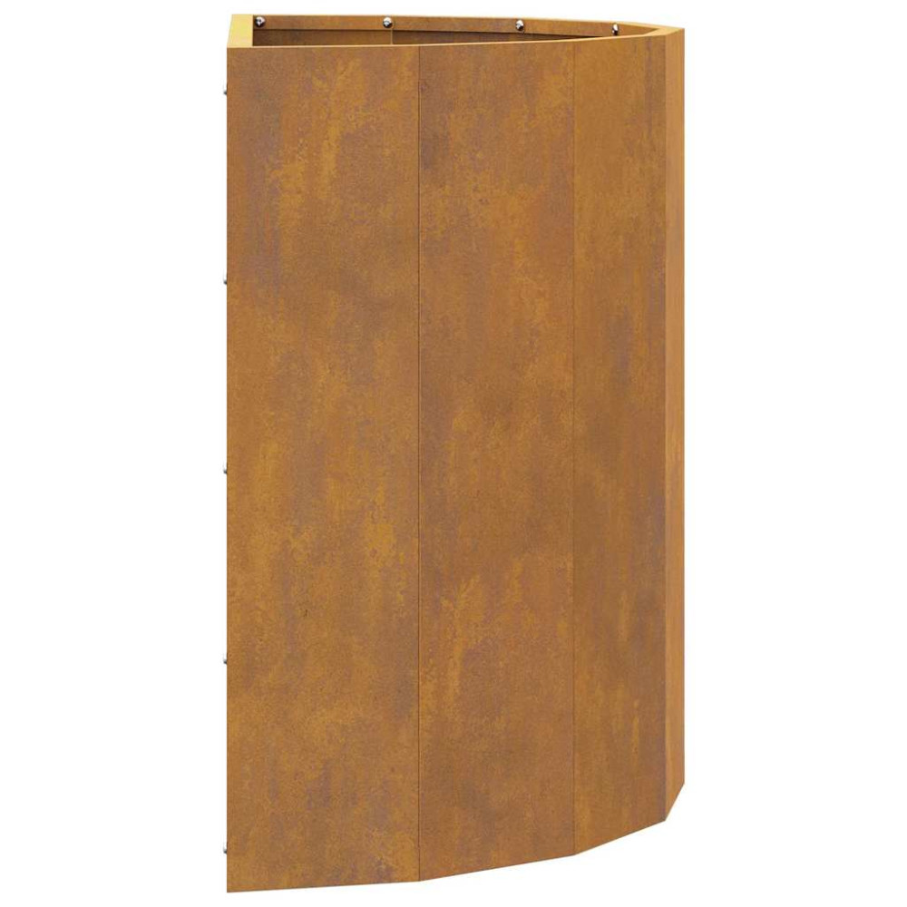 Produktbild för Planteringskärl Rostig 60 x 30 x 50 cm Väderbeständig stål