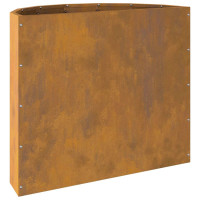Produktbild för Planteringskärl Rostig 60 x 30 x 50 cm Väderbeständig stål