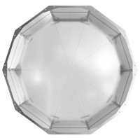 Produktbild för Planteringskärl Silver 90 x 90 x 35 cm Galvaniserat Stål