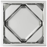 Produktbild för Planteringskärl 2 pcs Silver 30 x 30 x 30 cm Galvaniserat Stål