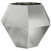 Produktbild för Planteringskärl 2 pcs Silver 100 x 100 x 80 cm