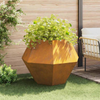 Produktbild för Planteringskärl 2 pcs Rostig 100 x 100 x 80 cm