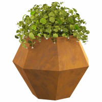 Produktbild för Planteringskärl 2 pcs Rostig 75 x 75 x 60 cm