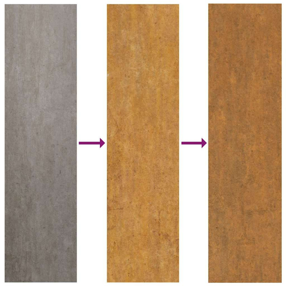 Produktbild för Planteringskärl 2 pcs Rostig 50 x 50 x 40 cm