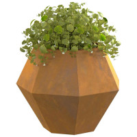 Produktbild för Planteringskärl 2 pcs Rostig 50 x 50 x 40 cm