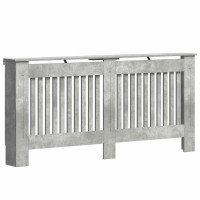 Produktbild för Radiatorlock Betonggrå 172 x 19 x 81,5 cm Konstruerat trä