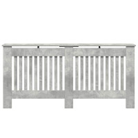 Produktbild för Radiatorlock Betonggrå 172 x 19 x 81,5 cm Konstruerat trä