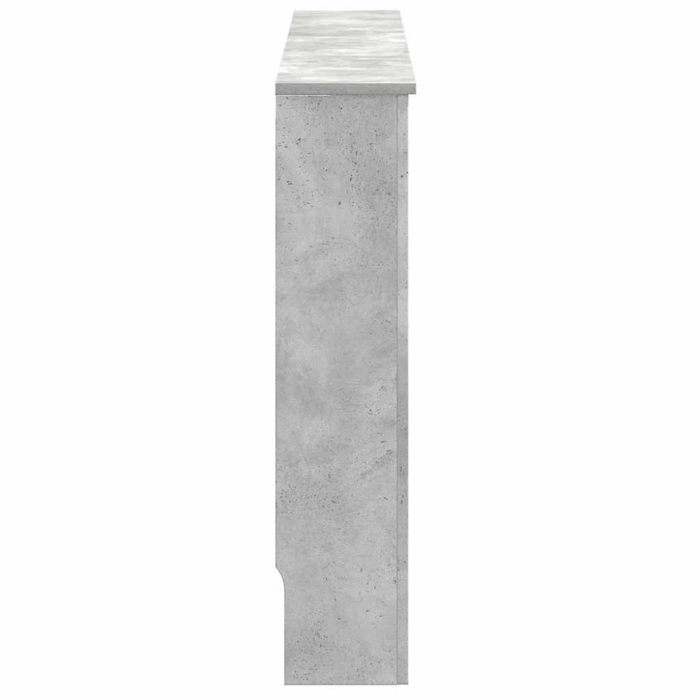 Produktbild för Radiatorlock Betonggrå 172 x 19 x 81,5 cm Konstruerat trä
