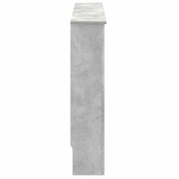 Produktbild för Radiatorlock Betonggrå 172 x 19 x 81,5 cm Konstruerat trä