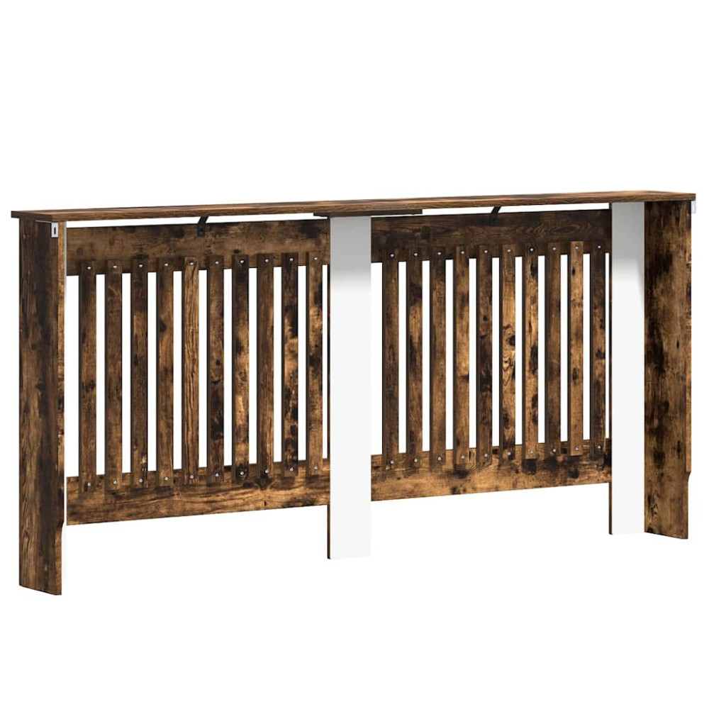 Produktbild för Radiatorlock Rökt ek 172 x 19 x 81,5 cm Konstruerat trä