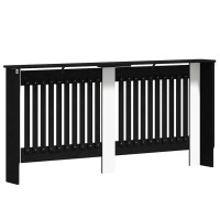 Produktbild för Radiatorlock Svart Ek 172 x 19 x 81,5 cm Konstruerat trä