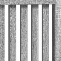 Produktbild för Radiatorlock Grå Sonoma 152 x 19 x 81,5 cm Konstruerat trä