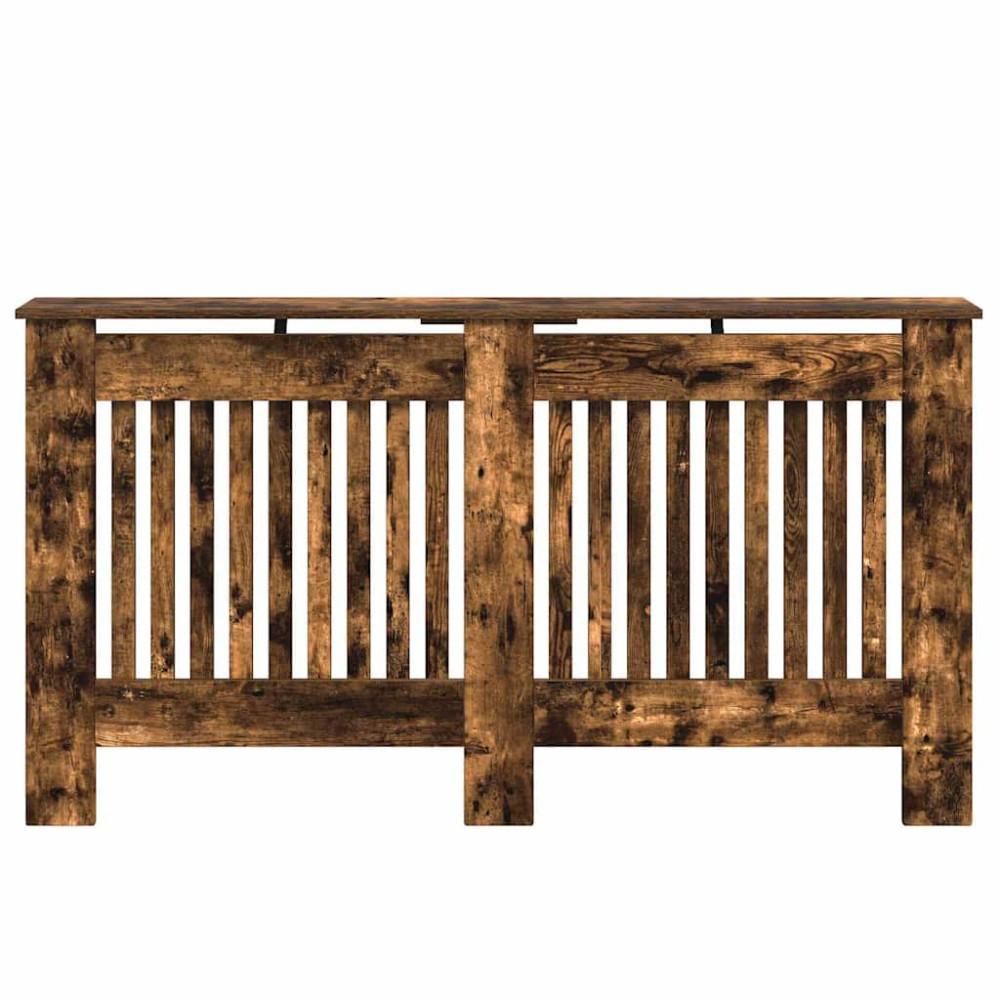 Produktbild för Radiatorlock Rökt ek 152 x 19 x 81,5 cm Konstruerat trä