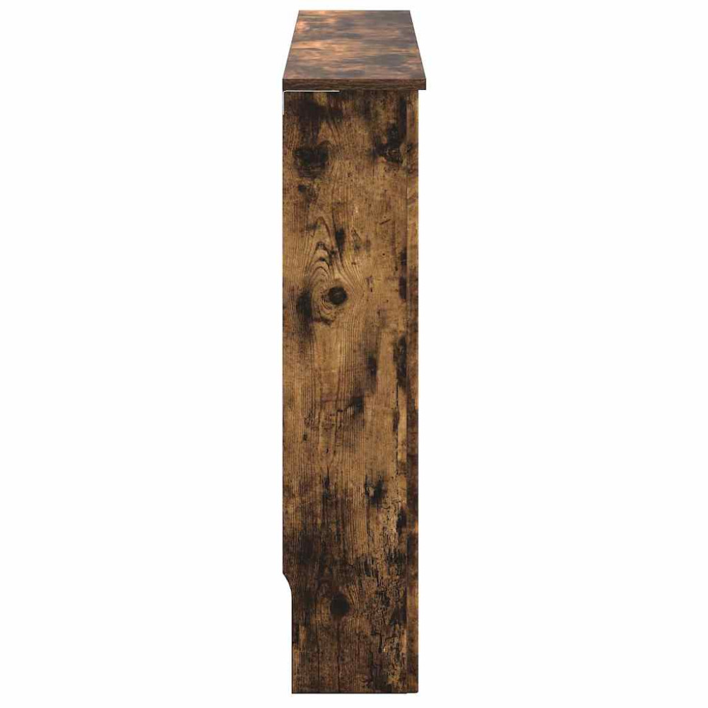 Produktbild för Radiatorlock Rökt ek 152 x 19 x 81,5 cm Konstruerat trä
