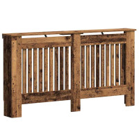 Produktbild för Radiatorlock Gammalt trä 152 x 19 x 81,5 cm Konstruerat trä