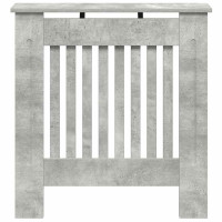 Produktbild för Radiatorlock Betonggrå 78 x 19 x 81,5 cm Konstruerat trä